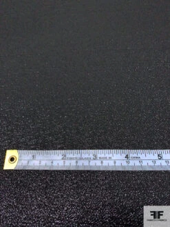 Glam Suiting Weight Lamé - Black -Fabrics And Fabrics Store 13661 6
