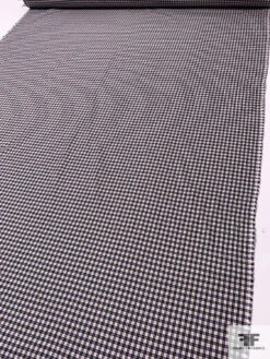 Made In Japan Yarn-Dyed Gingham Plaid Cotton Shirting - Black / White / Red / Yellow 16 Made In Japan Yarn-Dyed Gingham Plaid Cotton Shirting - Black / White / Red / Yellow -Fabrics And Fabrics Store 13692 4