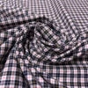 Made In Japan Yarn-Dyed Gingham Plaid Cotton Shirting - Black / White / Red / Yellow