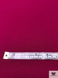 Solid Wool Crepe - Berry Magenta -Fabrics And Fabrics Store 13705 1