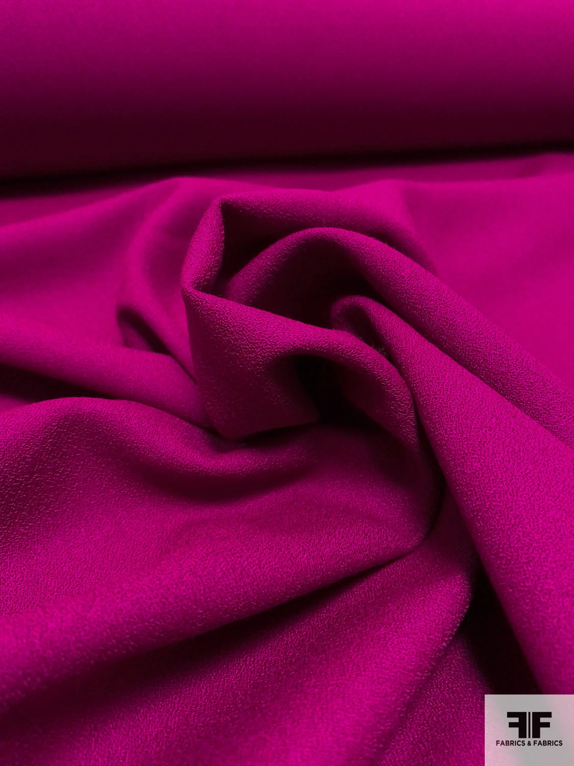 Solid Wool Crepe - Boysenberry 4 Solid Wool Crepe - Boysenberry - Image 2