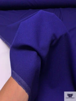 Solid Wool Crepe - Purple Navy -Fabrics And Fabrics Store 13711 5