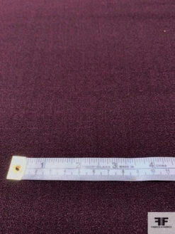 Solid Wool Crepe - Dark Eggplant Brown 8 Solid Wool Crepe - Dark Eggplant Brown -Fabrics And Fabrics Store 13716 1