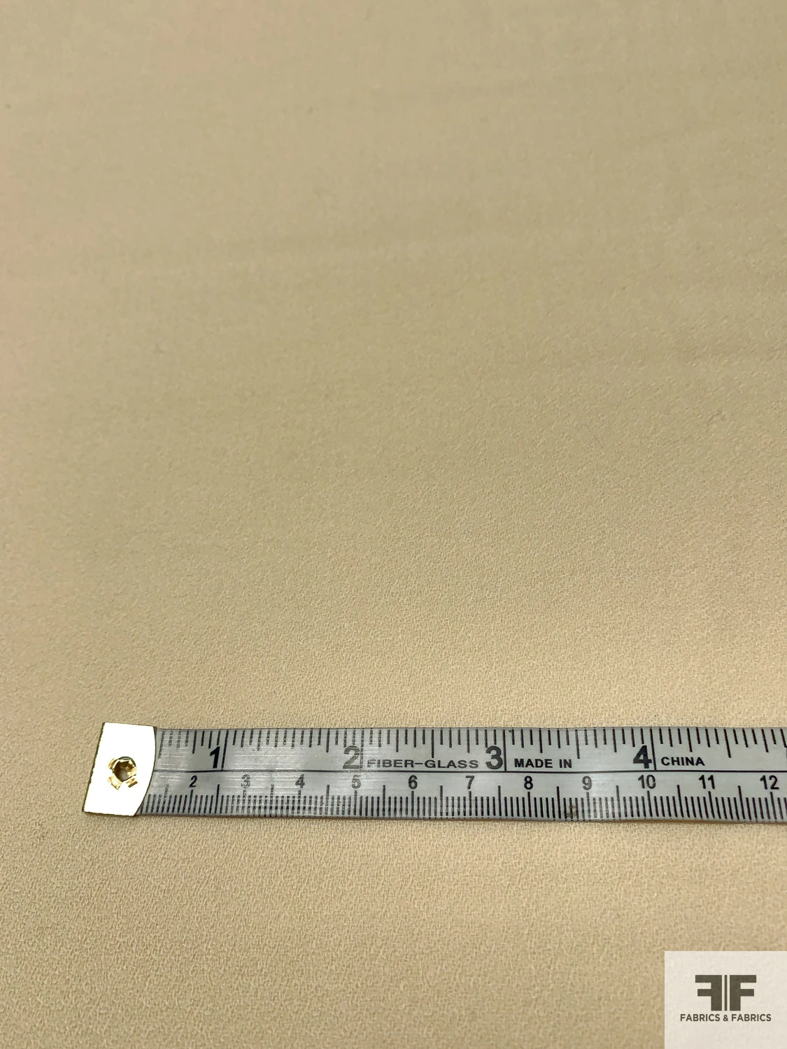 Solid Wool Crepe - Butter Beige 4 Solid Wool Crepe - Butter Beige - Image 2