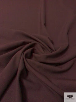 Solid Wool Gabardine Suiting - Dark Brown 9 Solid Wool Gabardine Suiting - Dark Brown -Fabrics And Fabrics Store 13727 3