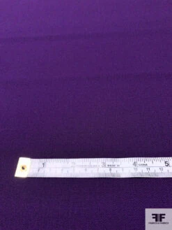Solid Wool Gabardine Suiting - Dark Purple -Fabrics And Fabrics Store 13732 1