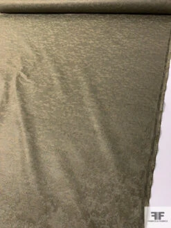 Italian Ornate Floral Embossed Stretch Cotton Corduroy - Clay -Fabrics And Fabrics Store 13796 4