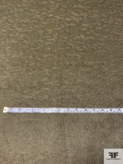 Italian Ornate Floral Embossed Stretch Cotton Corduroy - Clay -Fabrics And Fabrics Store 13796 6