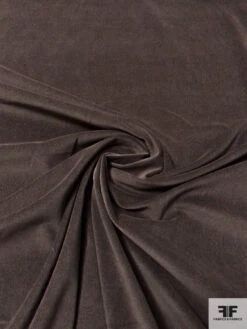 Italian Solid Stretch Pinwale Cotton Corduroy - Espresso Brown 12 Italian Solid Stretch Pinwale Cotton Corduroy - Espresso Brown -Fabrics And Fabrics Store 13805 2