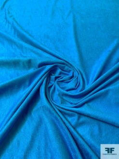 Solid Stretch Pinwale Cotton Corduroy - Turquoise