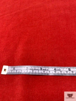 Solid Pinwale Stretch Cotton Corduroy - Strawberry Red -Fabrics And Fabrics Store 13842 4