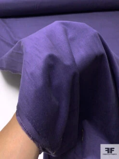 Solid Pinwale Stretch Cotton Corduroy - Dark Indigo 13 Solid Pinwale Stretch Cotton Corduroy - Dark Indigo -Fabrics And Fabrics Store 13843 6