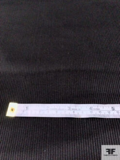 Solid Cotton Corduroy - Black 9 Solid Cotton Corduroy - Black -Fabrics And Fabrics Store 13846 4