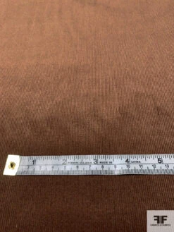 Solid Stretch Cotton Corduroy - Milk Chocolate Brown 10 Solid Stretch Cotton Corduroy - Milk Chocolate Brown -Fabrics And Fabrics Store 13847 4