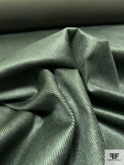 Solid Pinwale Stretch Cotton Corduroy With Luster Finish - Frosty Evergreen 13 Solid Pinwale Stretch Cotton Corduroy With Luster Finish - Frosty Evergreen -Fabrics And Fabrics Store 13849 6
