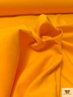 Solid Pinwale Cotton Corduroy - Yellow Orange -Fabrics And Fabrics Store 13851 6