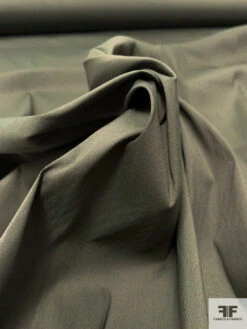 Italian Solid Extra Stretchy Cotton Shirting - Army Green 13 Italian Solid Extra Stretchy Cotton Shirting - Army Green -Fabrics And Fabrics Store 13870 6