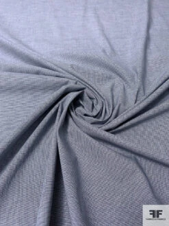 Micro Houndstooth Stretch Heavy Cotton Shirting - Navy / White 11 Micro Houndstooth Stretch Heavy Cotton Shirting - Navy / White -Fabrics And Fabrics Store 13890 1