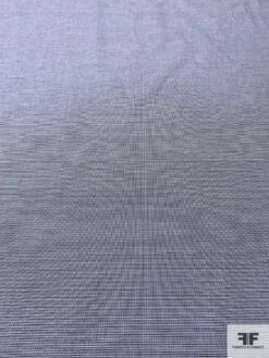 Micro Houndstooth Stretch Heavy Cotton Shirting - Navy / White 13 Micro Houndstooth Stretch Heavy Cotton Shirting - Navy / White -Fabrics And Fabrics Store 13890 3