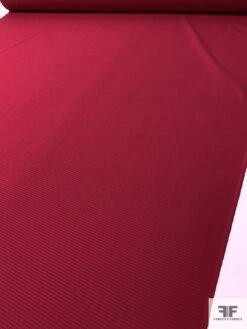 Italian Pique-Weave Wool Suiting - Raspberry -Fabrics And Fabrics Store 13892 7