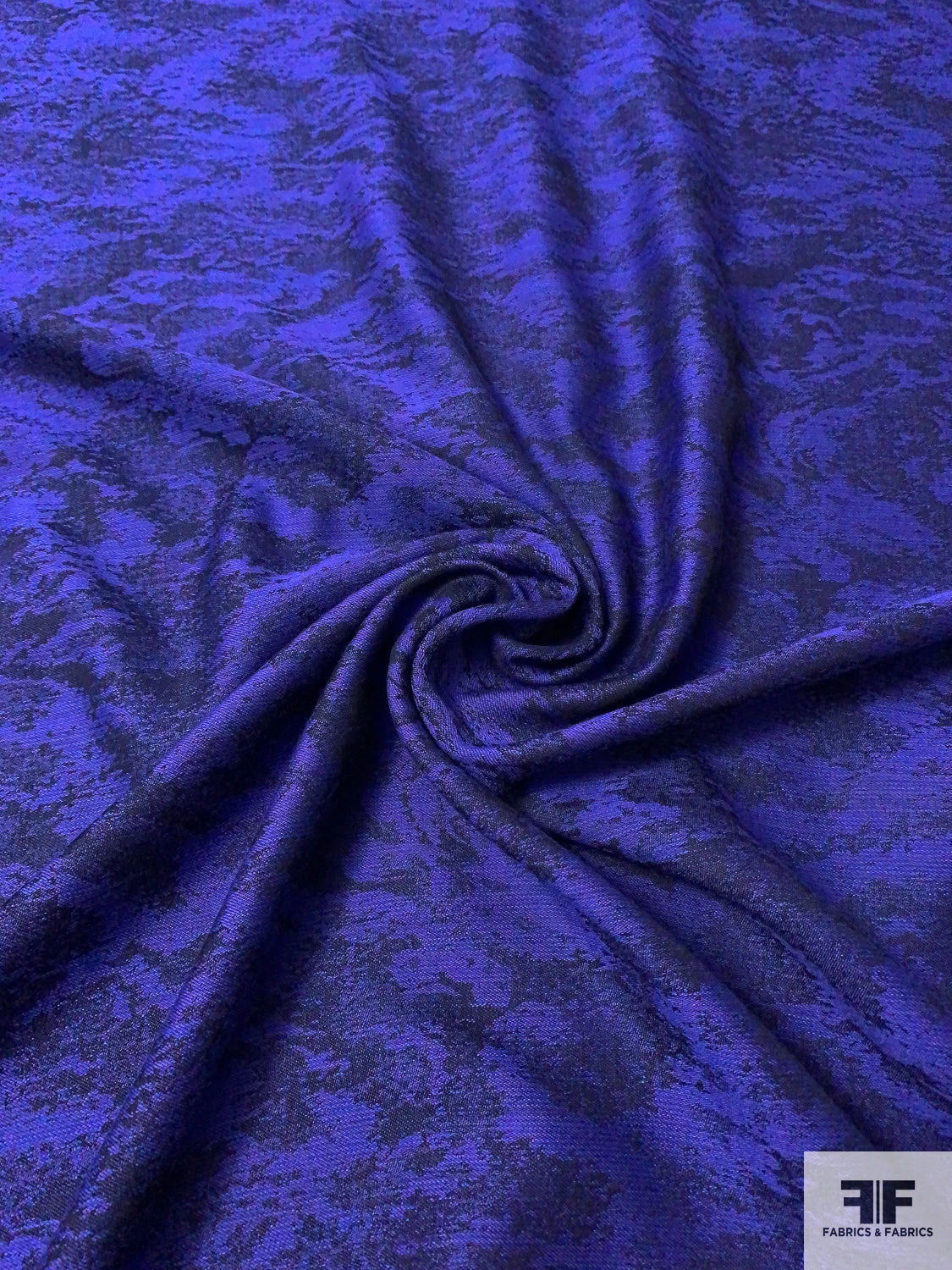 Italian Abstract Novelty Wool Gauze Suiting - Purple / Navy / Turquoise 3 Italian Abstract Novelty Wool Gauze Suiting - Purple / Navy / Turquoise