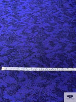 Italian Abstract Novelty Wool Gauze Suiting - Purple / Navy / Turquoise 15 Italian Abstract Novelty Wool Gauze Suiting - Purple / Navy / Turquoise -Fabrics And Fabrics Store 13922 5