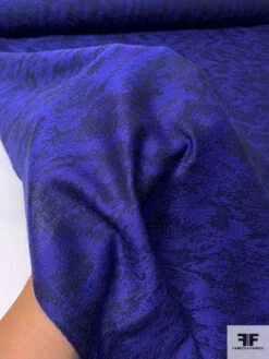 Italian Abstract Novelty Wool Gauze Suiting - Purple / Navy / Turquoise 17 Italian Abstract Novelty Wool Gauze Suiting - Purple / Navy / Turquoise -Fabrics And Fabrics Store 13922 8