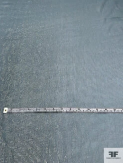 Solid Silk Chiffon With Gold Lurex Pinstripes - Dusty Blue / Gold 14 Solid Silk Chiffon With Gold Lurex Pinstripes - Dusty Blue / Gold -Fabrics And Fabrics Store 14016 5