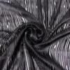 Wood Grain Satin Striped Silk Chiffon - Black 2 Wood Grain Satin Striped Silk Chiffon - Black -Fabrics And Fabrics Store 14227 1