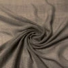 Heavy Silk Chiffon With Horizontal Lurex Pinstripes - Smoky Olive / Black -Fabrics And Fabrics Store 14335 1