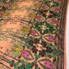 Double-Border Pattern Floral Printed Burnout Chiffon - Orange / Green / Brown / Magenta -Fabrics And Fabrics Store 14336 7