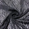 Wood Grain Burnout Silk Blend Chiffon - Black 2 Wood Grain Burnout Silk Blend Chiffon - Black -Fabrics And Fabrics Store 14339 1