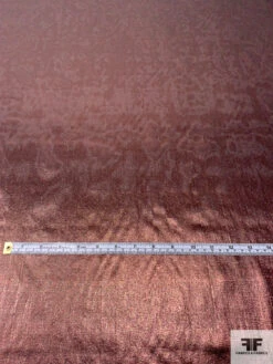 Metallic Shantung-Like Sheer Tissue Lamé - Metallic Rosewood 14 Metallic Shantung-Like Sheer Tissue Lamé - Metallic Rosewood -Fabrics And Fabrics Store 14547 5