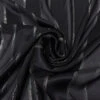 Satin Striped Silk Chiffon With Lurex Pinstripes - Black / Silver 2 Satin Striped Silk Chiffon With Lurex Pinstripes - Black / Silver -Fabrics And Fabrics Store 14557 1