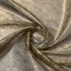Metallic Organza With Intricate Metallic Thread Embroidery - Antique Gold / Black 2 Metallic Organza With Intricate Metallic Thread Embroidery - Antique Gold / Black -Fabrics And Fabrics Store 14658 1