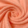 Italian Flat Boucle Wool Blend Lightweight Coating - Peach
