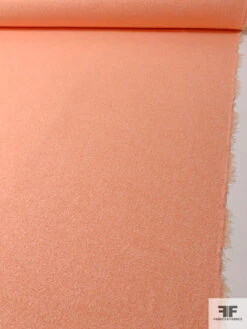 Italian Flat Boucle Wool Blend Lightweight Coating - Peach -Fabrics And Fabrics Store 14814 7