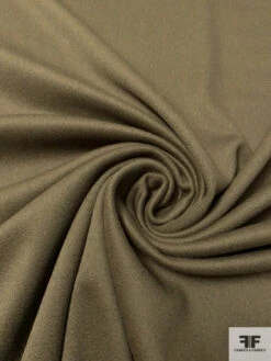 Solid Brushed Wool Coating - Clay Olive 9 Solid Brushed Wool Coating - Clay Olive -Fabrics And Fabrics Store 14821 2