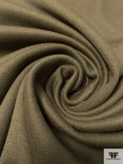 Solid Brushed Wool Coating - Clay Olive 10 Solid Brushed Wool Coating - Clay Olive -Fabrics And Fabrics Store 14821 3