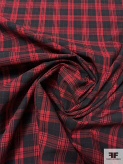 Made In Japan Plaid Cotton Shirting - Red / Black 12 Made In Japan Plaid Cotton Shirting - Red / Black -Fabrics And Fabrics Store 14835 2 736322ee 3fea 4474 a89b 68a4f71b09a4