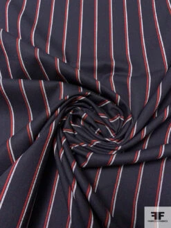 Made In Japan Vertical Striped Fine Twill Cotton Shirting - Black / Red / Off-White 13 Made In Japan Vertical Striped Fine Twill Cotton Shirting - Black / Red / Off-White -Fabrics And Fabrics Store 14837 2 298fbf22 56e9 4186 80fe 4cb8ff8d73cc