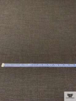 Italian Birdseye-Look Virgin Wool Stretch Suiting - Army Green / Hunter Green 14 Italian Birdseye-Look Virgin Wool Stretch Suiting - Army Green / Hunter Green -Fabrics And Fabrics Store 15078 4