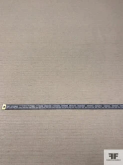 Italian Lightly Textured Wool Blend Fine Suiting With With Shimmery Fibers - Light Beige -Fabrics And Fabrics Store 15118 4