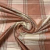 Plaid Yarn-Dyed Silk Taffeta - Dusty Rose / Cream 1 Plaid Yarn-Dyed Silk Taffeta - Dusty Rose / Cream -Fabrics And Fabrics Store 15154 1