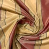 Vertical Striped Yarn-Dyed Silk Taffeta - Antique Rose / Antique Gold / Stone 1 Vertical Striped Yarn-Dyed Silk Taffeta - Antique Rose / Antique Gold / Stone -Fabrics And Fabrics Store 15253 1