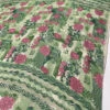 Collage And Floral Printed Crinkled Silk Chiffon Panel - Shades Of Green / Pinks -Fabrics And Fabrics Store 15646 6 b528e311 7764 40c5 baeb 353a16dc87ce