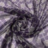 Circular Link Grid Printed Crinkled Silk Chiffon - Purple / Grey / Marigold 1 Circular Link Grid Printed Crinkled Silk Chiffon - Purple / Grey / Marigold -Fabrics And Fabrics Store 15656 1 3b58f520 ebd5 4278 8d1e 28c79c54274a