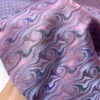 Wave Design Silk Necktie Jacquard Brocade - Antique Pink / Purple / Sky Blue 1 Wave Design Silk Necktie Jacquard Brocade - Antique Pink / Purple / Sky Blue -Fabrics And Fabrics Store 15725 7