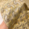 Paisley Silk Necktie Jacquard Brocade - Yellow / Black / Beige 1 Paisley Silk Necktie Jacquard Brocade - Yellow / Black / Beige -Fabrics And Fabrics Store 15810 8