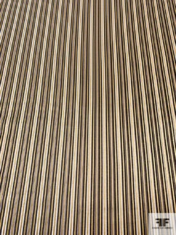 Vertical Striped Silk Necktie Jacquard Brocade - Gold / Black / Grey / White 13 Vertical Striped Silk Necktie Jacquard Brocade - Gold / Black / Grey / White -Fabrics And Fabrics Store 15828 3